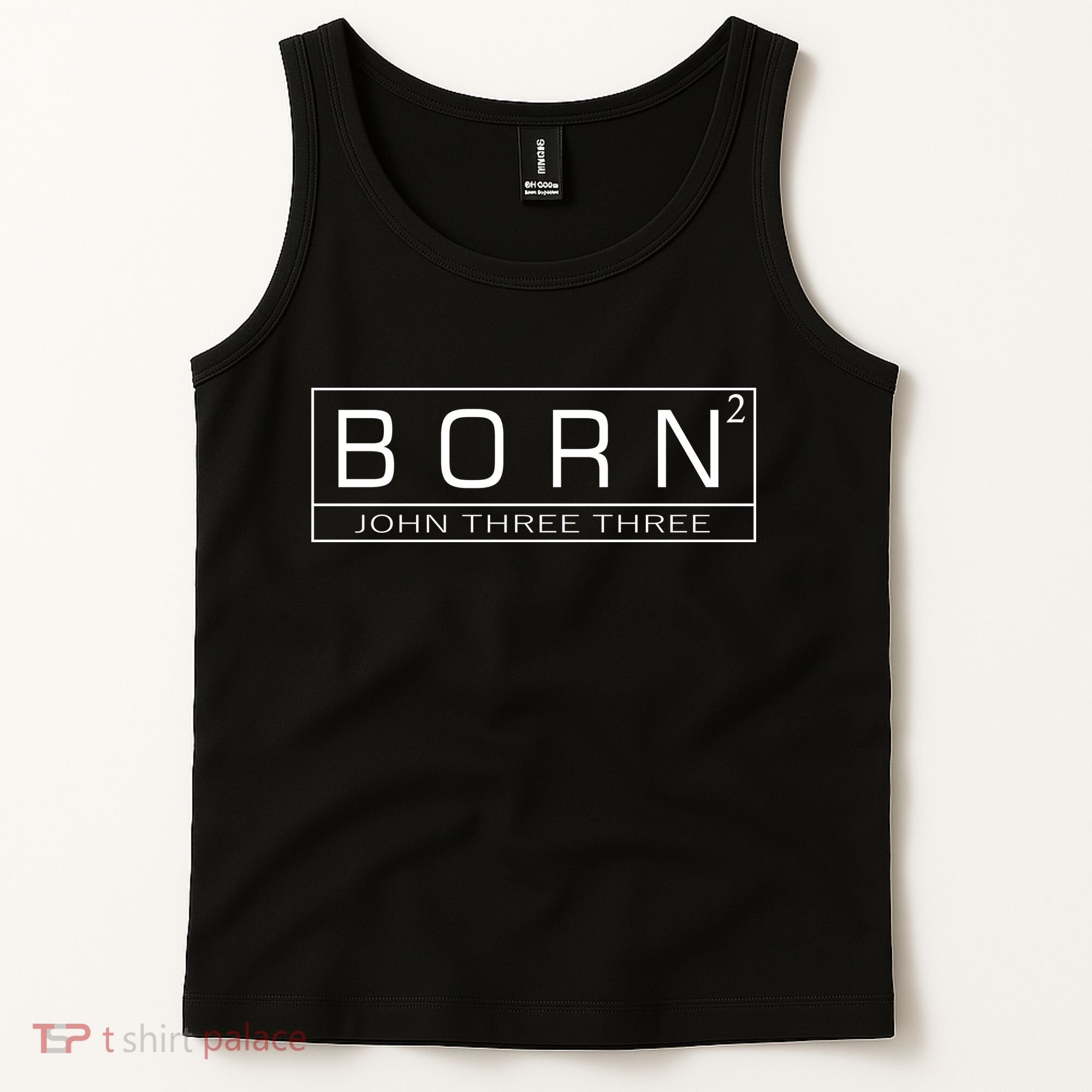 Born Squared Born Again Christian Tank Top