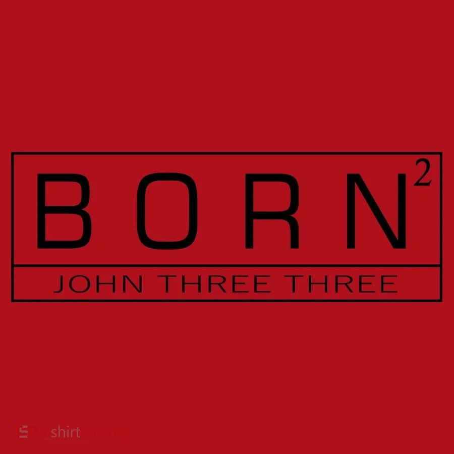 Born Squared Born Again Christian Christmas Stocking