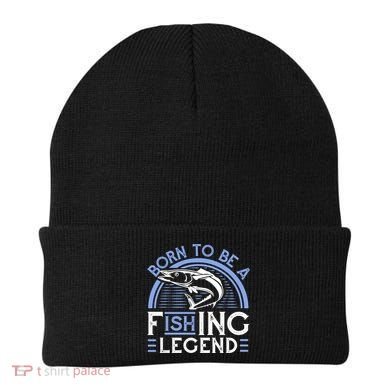 Born To Be A Fishing Legend Beanie