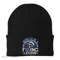 Born To Be A Fishing Legend Beanie thumb 0