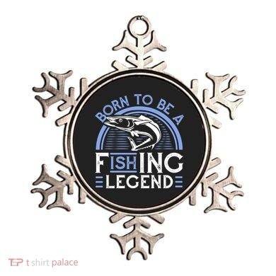 Born To Be A Fishing Legend Ornament