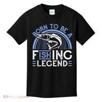 Born To Be A Fishing Legend Kids T-Shirt thumb 0