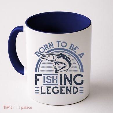 Born To Be A Fishing Legend Coffee Mug