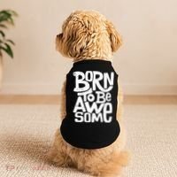 Born To Be Awesome  Doggie Tank thumb 2
