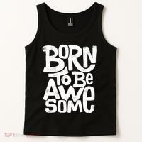 Born To Be Awesome  Tank Top thumb 2