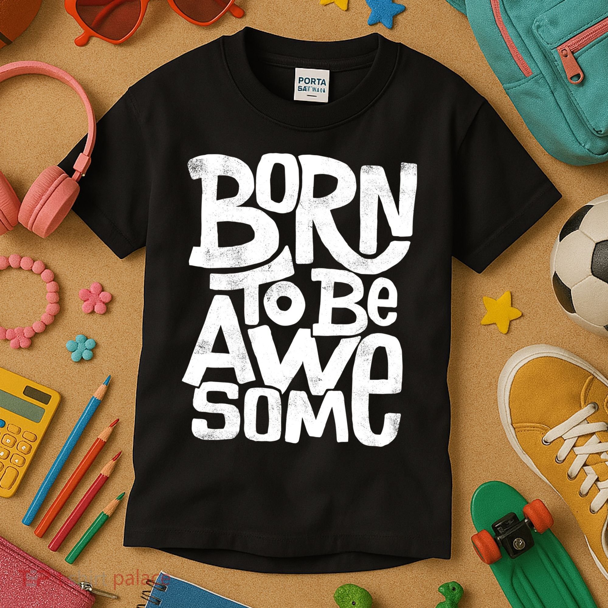 Born To Be Awesome  Kids T-Shirt