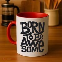 Born To Be Awesome  Coffee Mug thumb 4