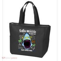 Born To Be Wild - Shark Weekend Slogans Tote Bag thumb 3