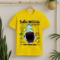 Born To Be Wild - Shark Weekend Slogans T-Shirt thumb 2
