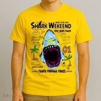 Born To Be Wild - Shark Weekend Slogans T-Shirt thumb 3
