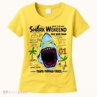 Born To Be Wild - Shark Weekend Slogans Women's T-Shirt thumb 0
