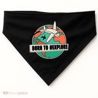 Born To Explore USA-Made Doggie Bandana thumb 0
