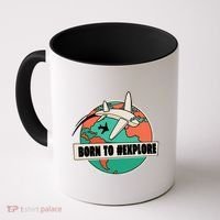 Born To Explore Coffee Mug thumb 0