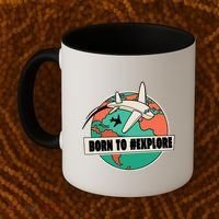 Born To Explore Coffee Mug thumb 2
