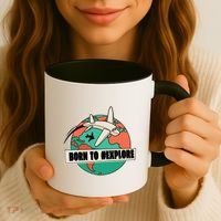 Born To Explore Coffee Mug thumb 3