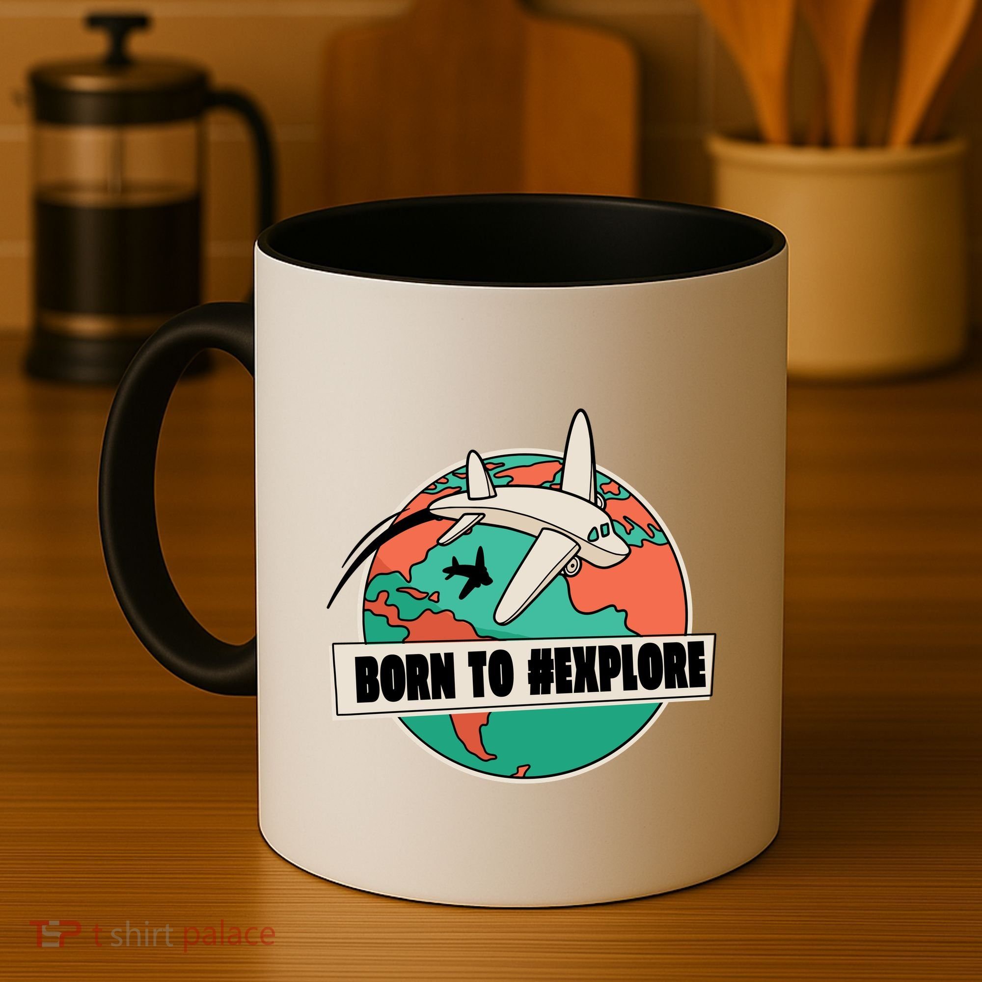 Born To Explore Coffee Mug