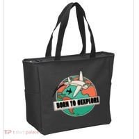 Born To Explore Tote Bag thumb 2