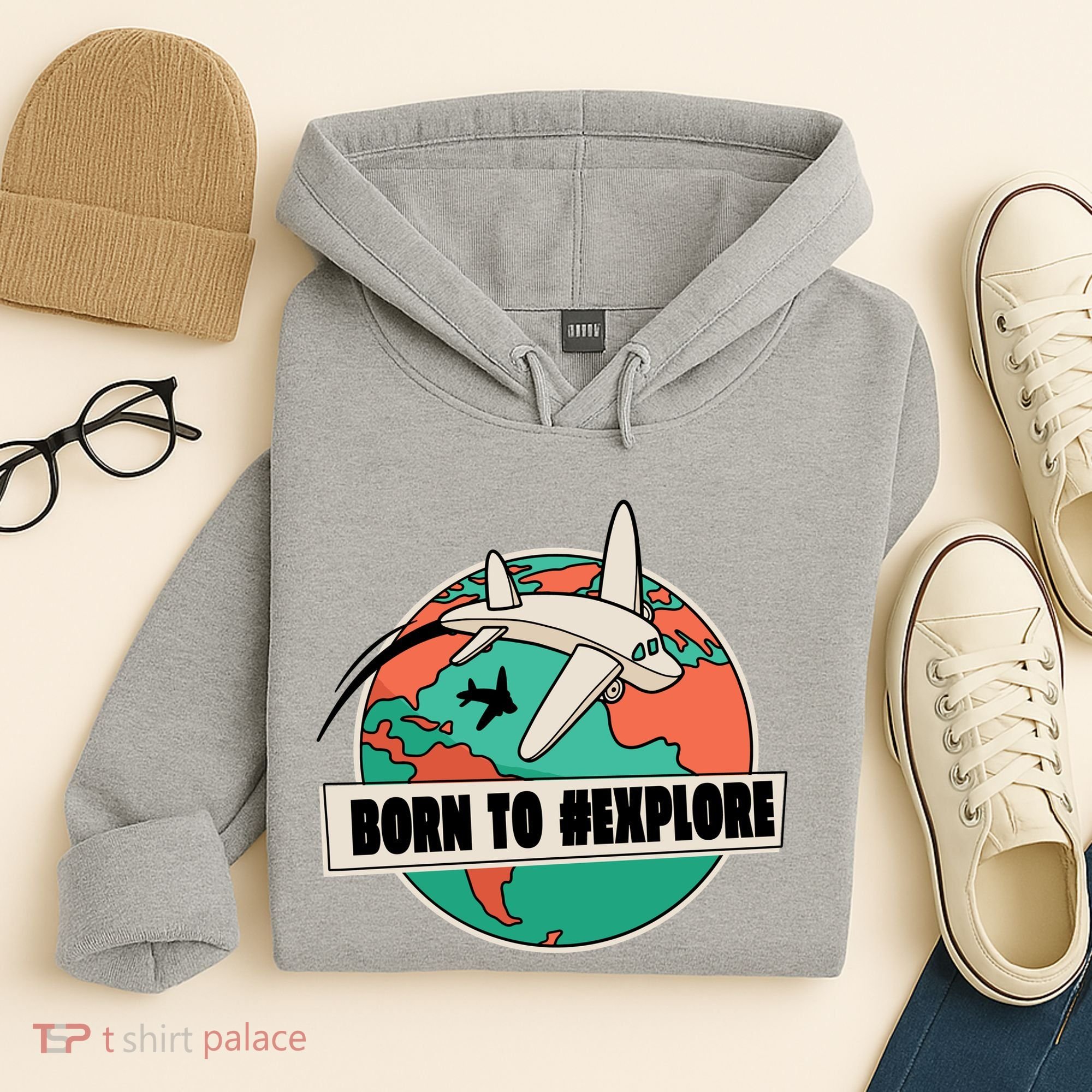 Born To Explore Hoodie