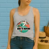 Born To Explore Women's Tank Top thumb 2
