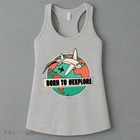 Born To Explore Women's Tank Top thumb 3