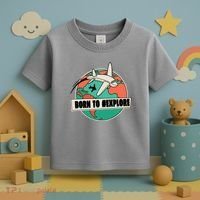 Born To Explore Toddler T-Shirt thumb 3