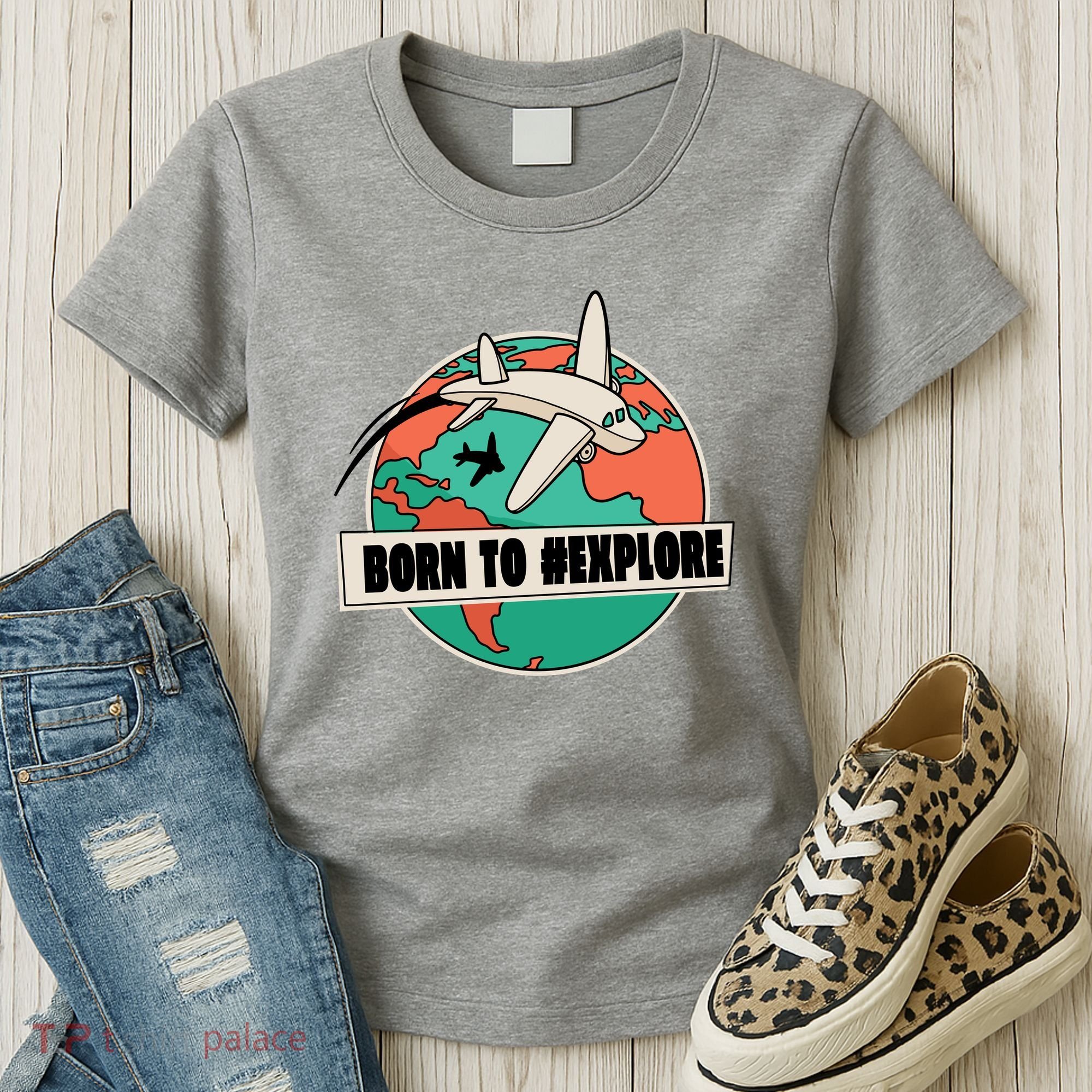 Born To Explore Women's T-Shirt