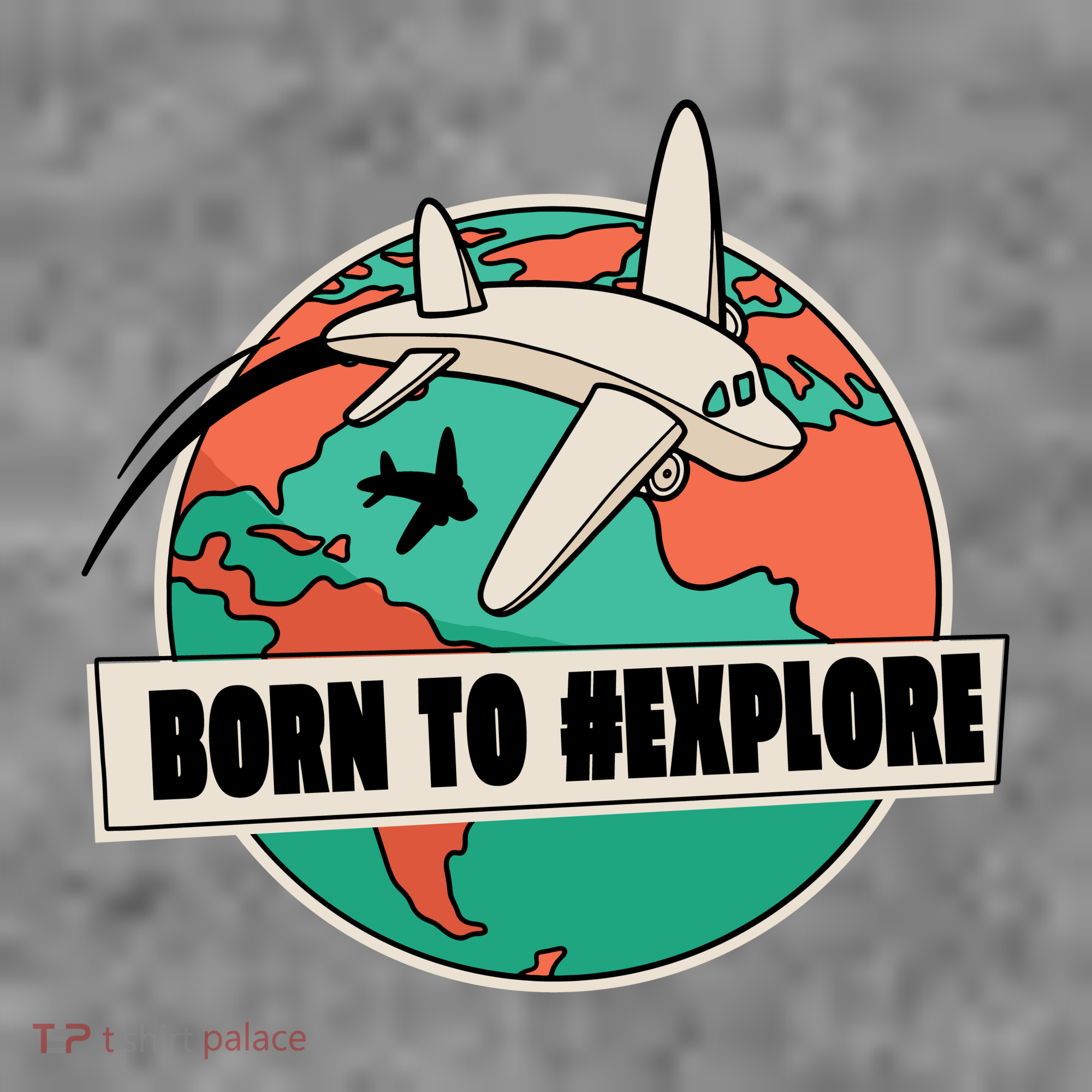 Born To Explore Kids Long Sleeve Shirt