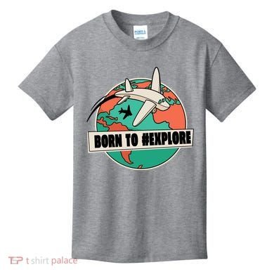 Born To Explore Kids T-Shirt