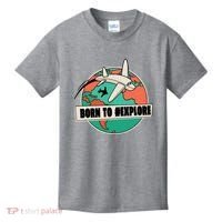 Born To Explore Kids T-Shirt thumb 0