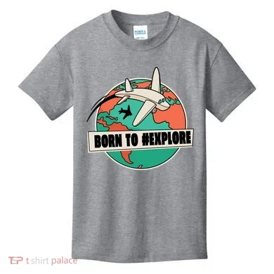 Born To Explore Kids T-Shirt