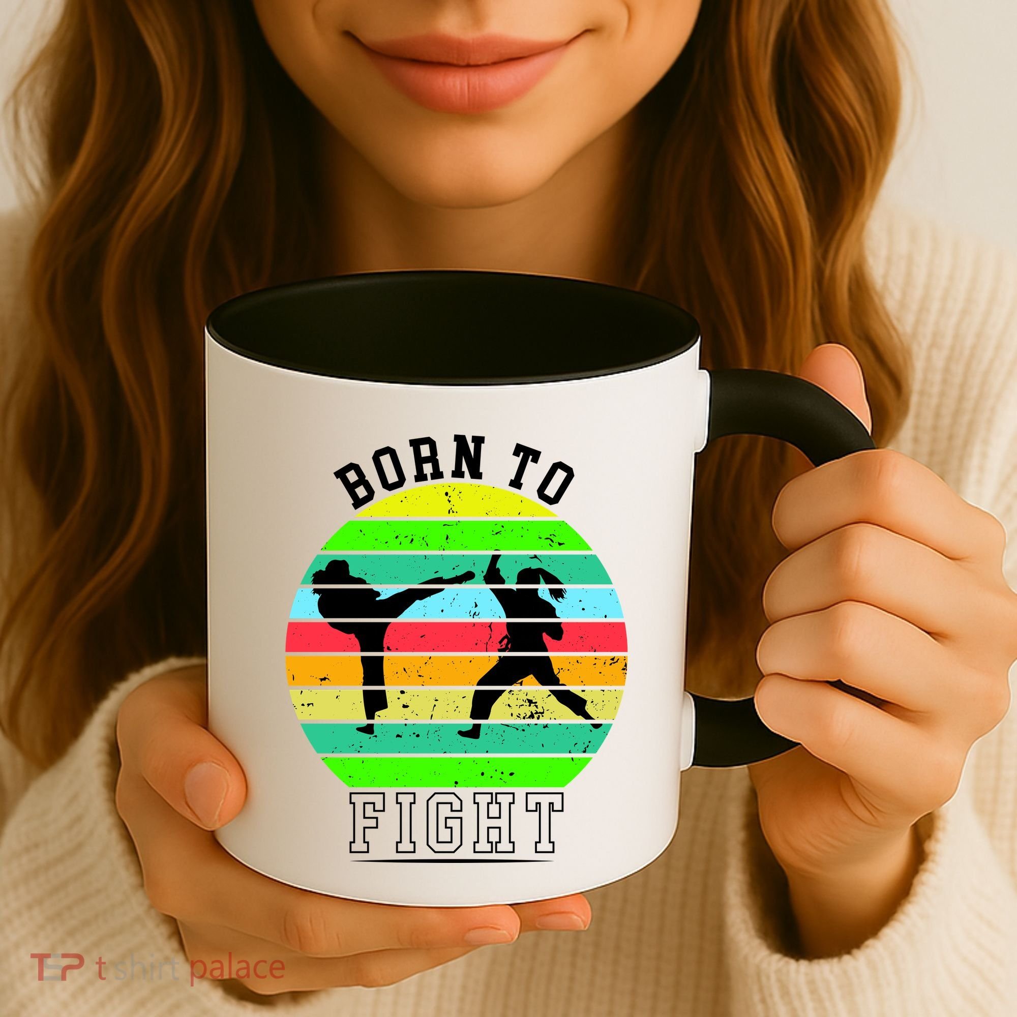 Born To Fight Coffee Mug