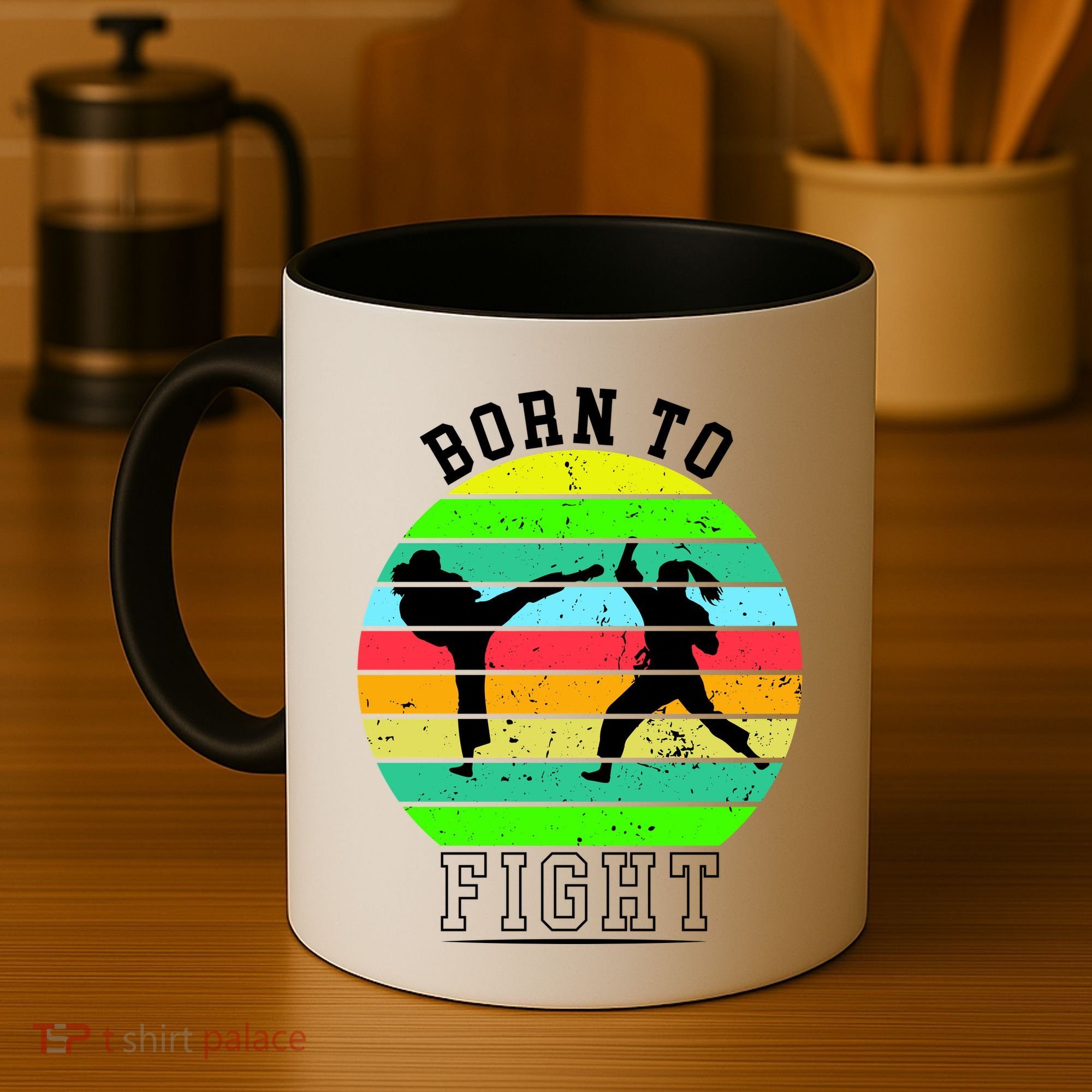 Born To Fight Coffee Mug