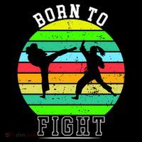 Born To Fight Women's Hoodie thumb 2