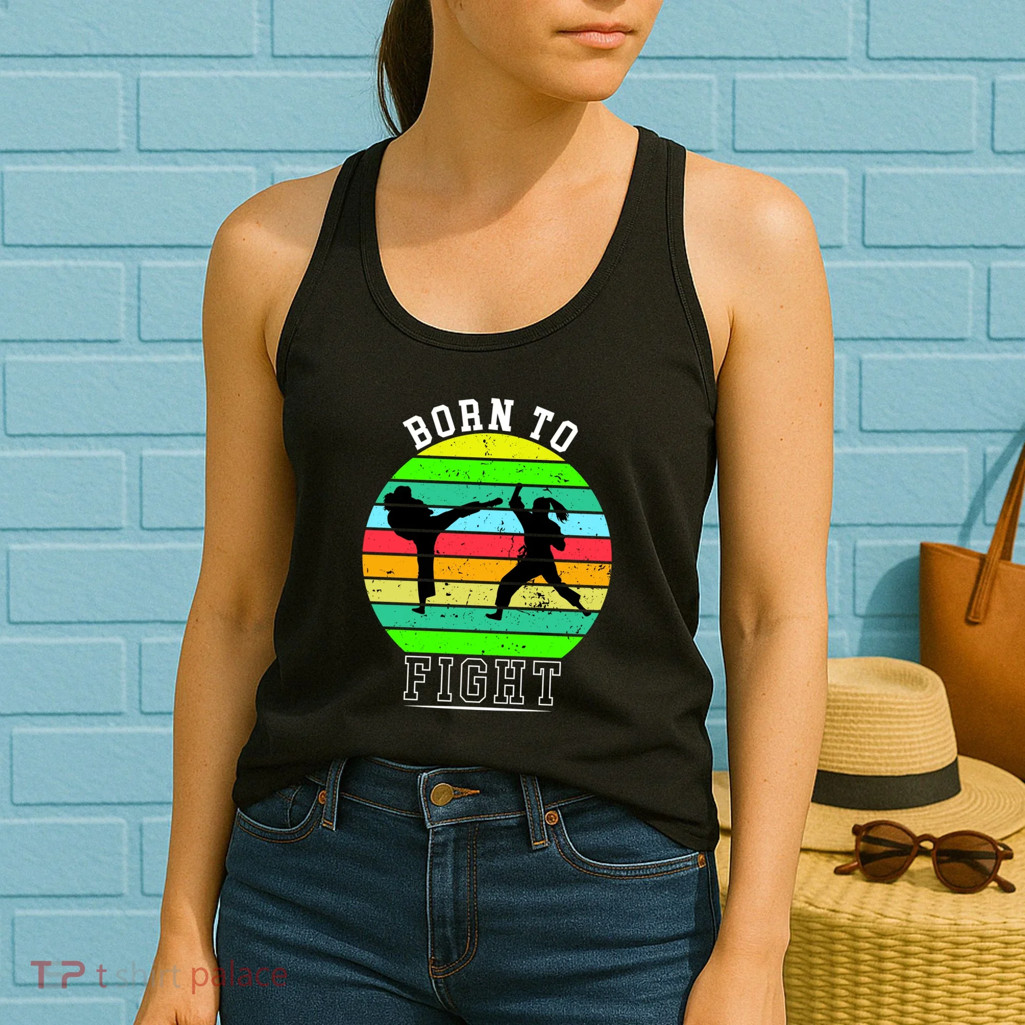 Born To Fight Women's Tank Top