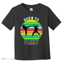 Born To Fight Toddler T-Shirt thumb 0