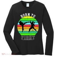 Born To Fight Women's Long Sleeve Shirt thumb 0