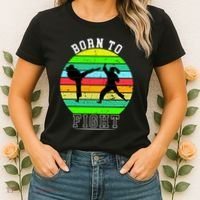 Born To Fight Women's T-Shirt thumb 2