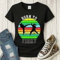 Born To Fight Women's T-Shirt thumb 3