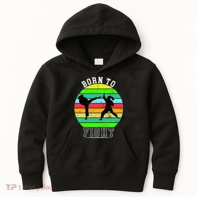 Born To Fight Kids Hoodie