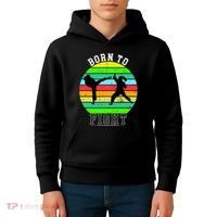 Born To Fight Kids Hoodie thumb 4