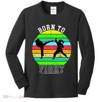 Born To Fight Kids Long Sleeve Shirt thumb 0