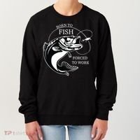 Born To Fish Women's Sweatshirt thumb 0