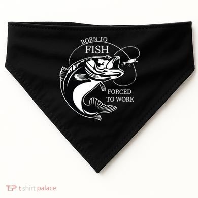 Born To Fish USA-Made Doggie Bandana