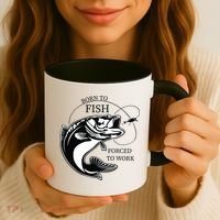 Born To Fish Coffee Mug thumb 3