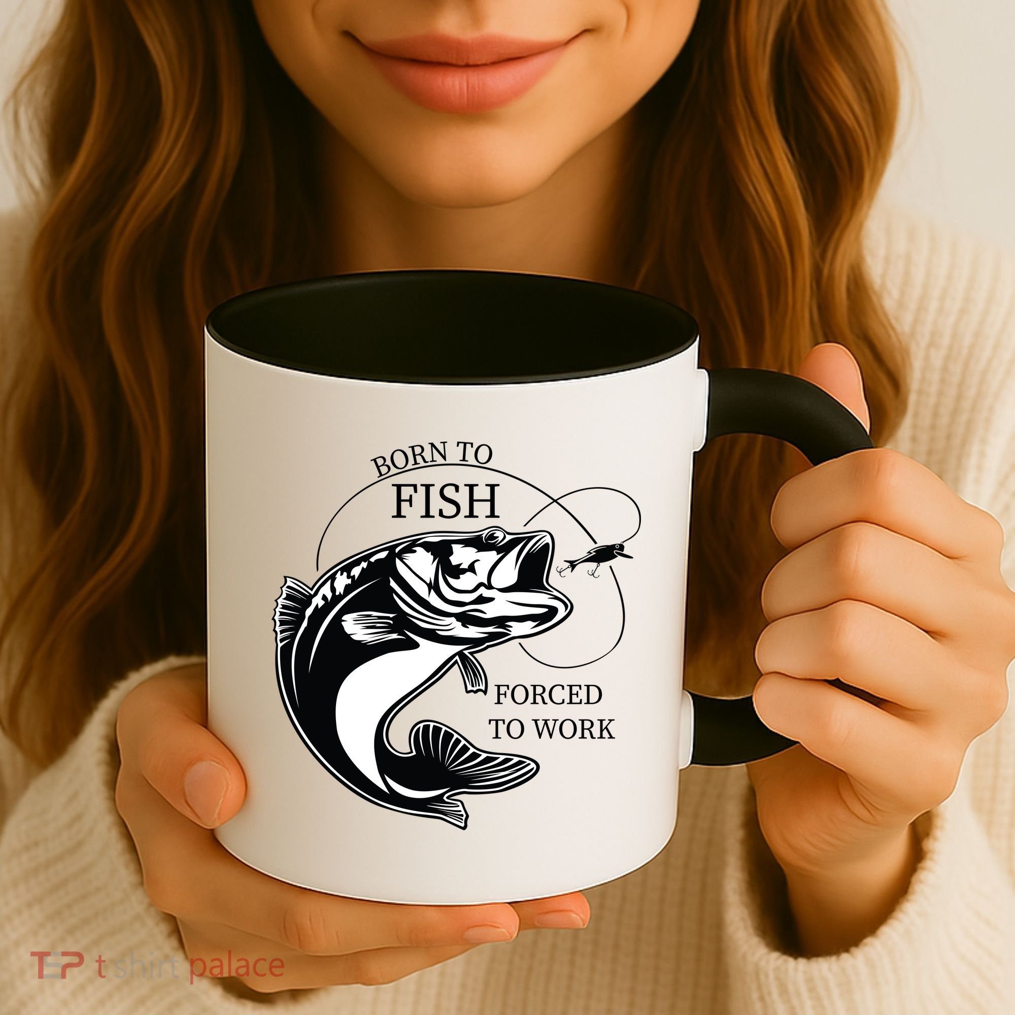 Born To Fish Coffee Mug