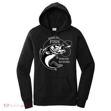 Born To Fish Women's Hoodie