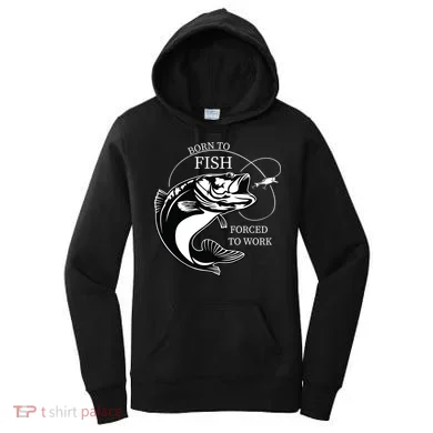 Born To Fish Women's Hoodie