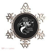 Born To Fish Ornament thumb 0