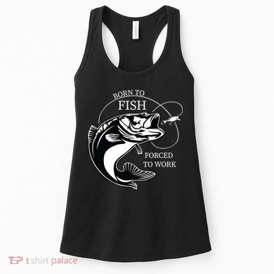 Born To Fish Women's Tank Top