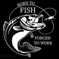 Born To Fish Visor thumb 3